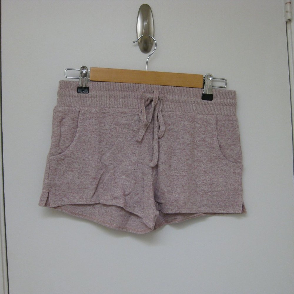 NWT Express pink heather booty lounge shorts XS extra small